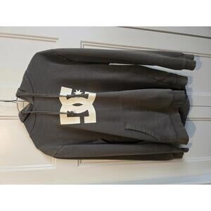 DC Shoes Men's Grey Hoodie Medium